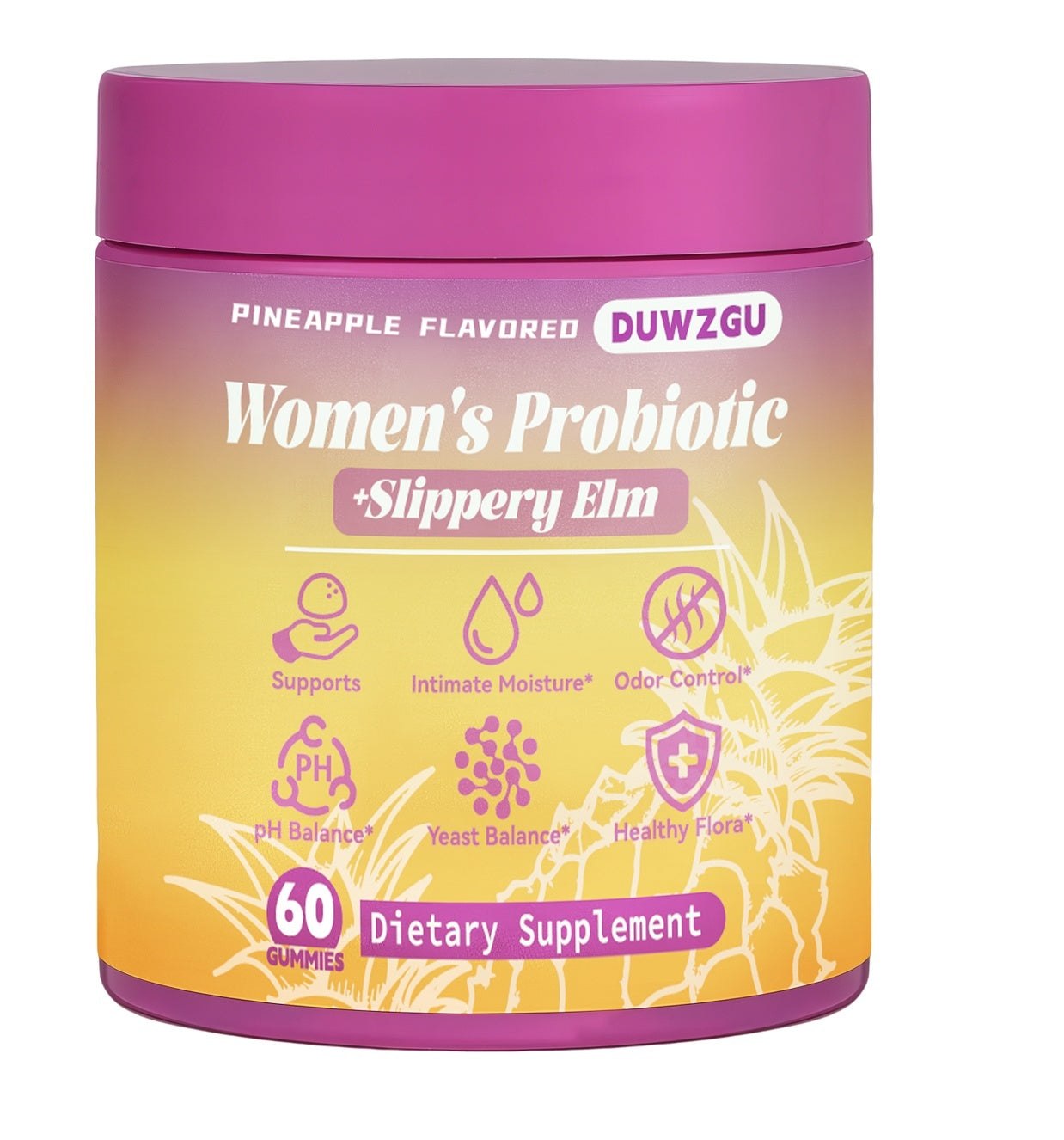 2-in-1 Probiotic + Elm Gummies