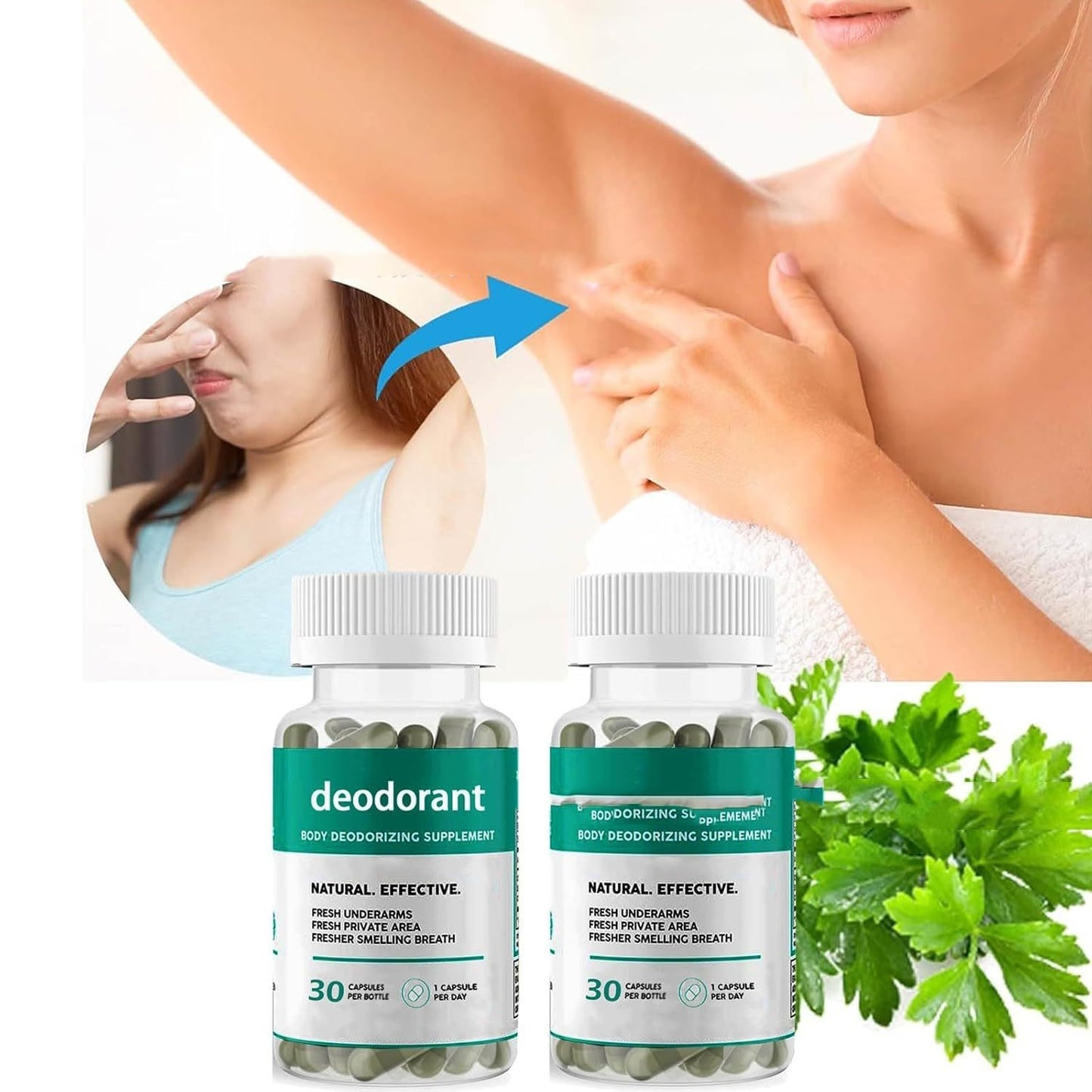 Natural Deodorant Supplement
