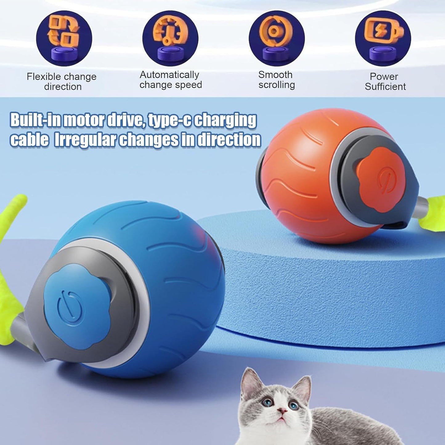 Speedy Tail Cat Toy
